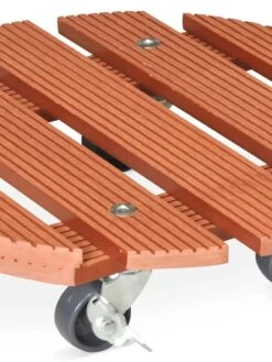 Round Waterproof Planter Caddy, 11-1/2" -Garden Supplies Sales 8596658 001V tif