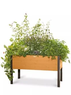 Eco-Stained Elevated Planter Box, 2'x4' -Garden Supplies Sales 8596759 101 tif