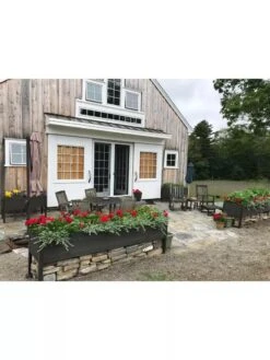 Eco-Stained Elevated Planter Box, 2'x8' -Garden Supplies Sales 8596760 01CUST