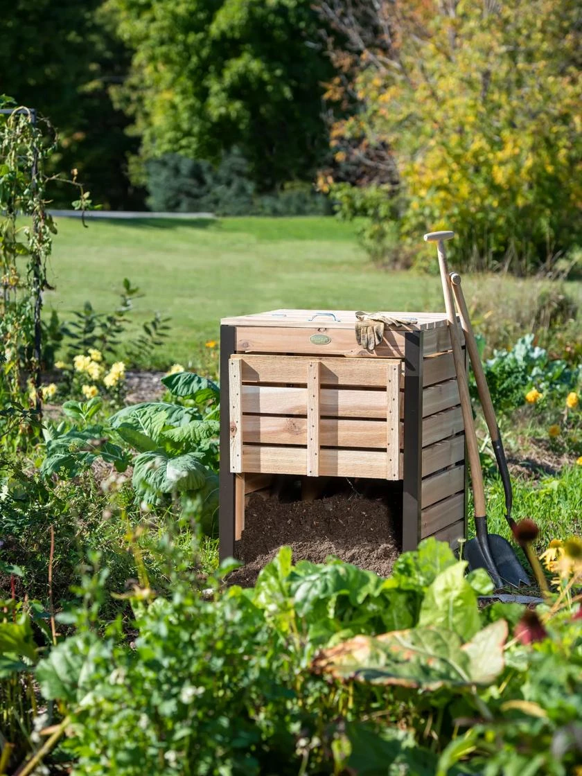 Cedar Compost Bin 3 Cedar Compost Bin