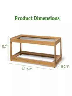 Low Bamboo LED Grow Light Garden -Garden Supplies Sales 8597720 1