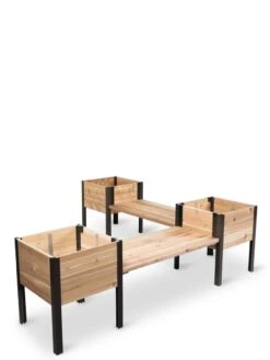 Cedar Bench Kit, Natural, 42" -Garden Supplies Sales 8597992 10056 tif