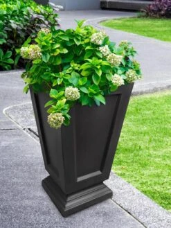 Kensington Self-Watering Tall Patio Planter, 25" 10 Kensington Self-Watering Tall Patio Planter, 25" -Garden Supplies Sales 8598549 01V tif