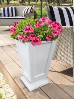 Kensington Self-Watering Tall Patio Planter, 25" 9 Kensington Self-Watering Tall Patio Planter, 25" -Garden Supplies Sales 8598549 02V tif
