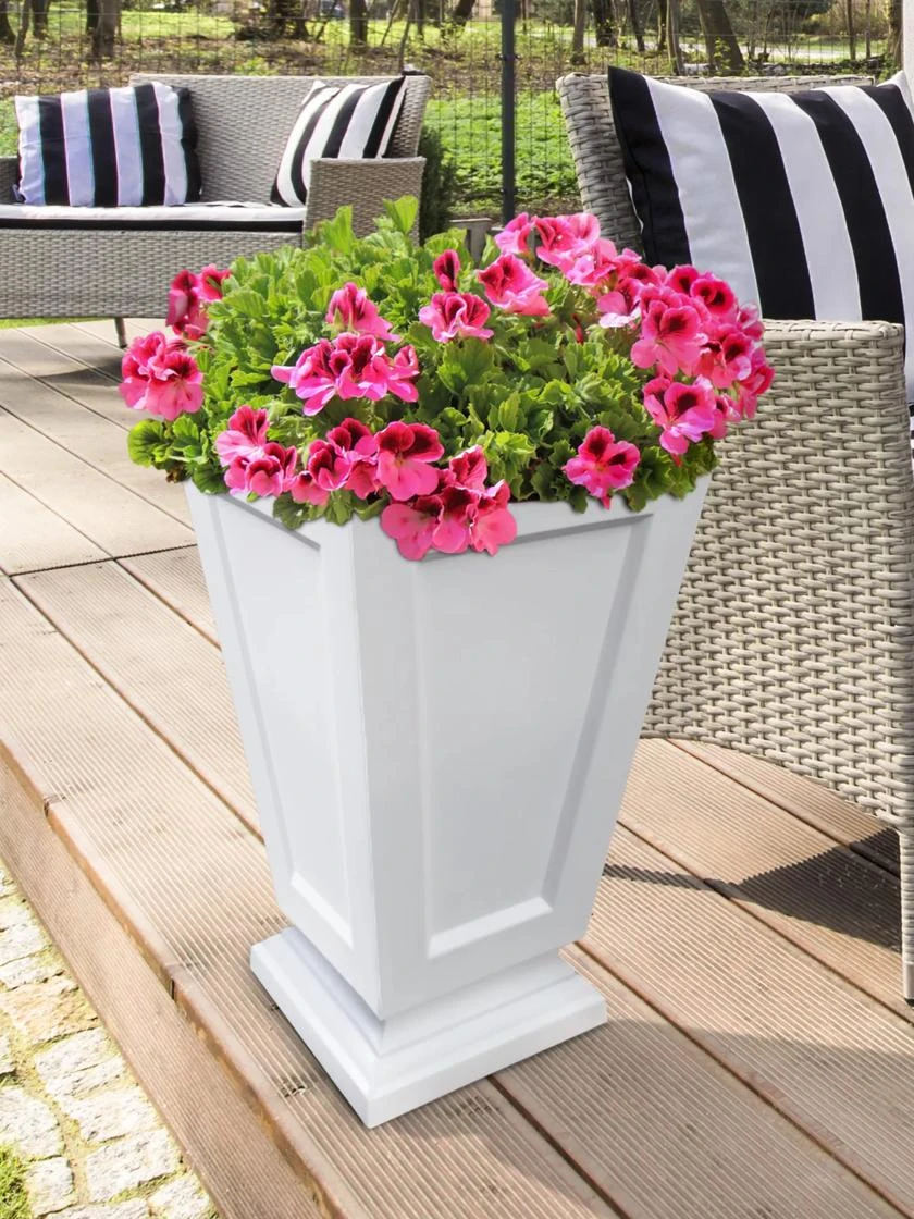 Kensington Self-Watering Tall Patio Planter, 25" 4 Kensington Self-Watering Tall Patio Planter, 25" - Image 2