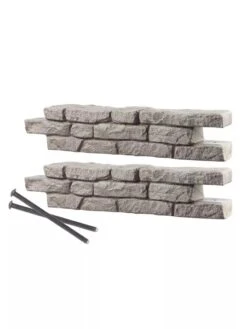 Rock Lock Interlocking Garden System, Straight Sets -Garden Supplies Sales 8598735 01V