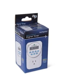 Digital Programmable 7 Day Timer Single Outlet 8 Digital Programmable 7 Day Timer Single Outlet -Garden Supplies Sales 8598884 17673