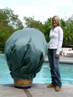 The Planket® Frost Protection Plant Cover, 10' Round -Garden Supplies Sales 8599102 01V tif