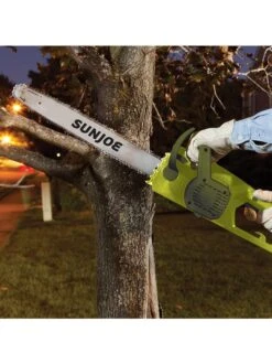 Sun Joe® Electric Chain Saw, 40V -Garden Supplies Sales 8599176 02v