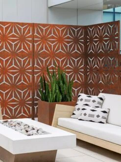 Veradek 3-Panel Privacy Screen Set, Star 12 Veradek 3-Panel Privacy Screen Set, Star -Garden Supplies Sales 8599205 06V tif