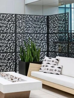 Veradek 3-Panel Privacy Screen Set, Web -Garden Supplies Sales 8599206 10V tif