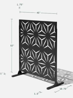 Veradek 2-Panel Privacy Screen Set, Star -Garden Supplies Sales 8599214 11v