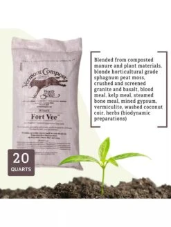 Vermont Compost Company Fort Vee™ Potting Mix, 20 Quarts 11 Vermont Compost Company Fort Vee™ Potting Mix, 20 Quarts -Garden Supplies Sales 8599281 2