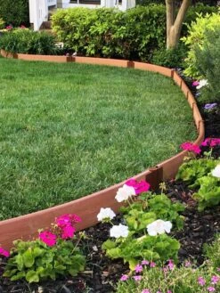 Curved Composite Landscape Edging Kit With 1" Boards -Garden Supplies Sales 8599404 03V tif