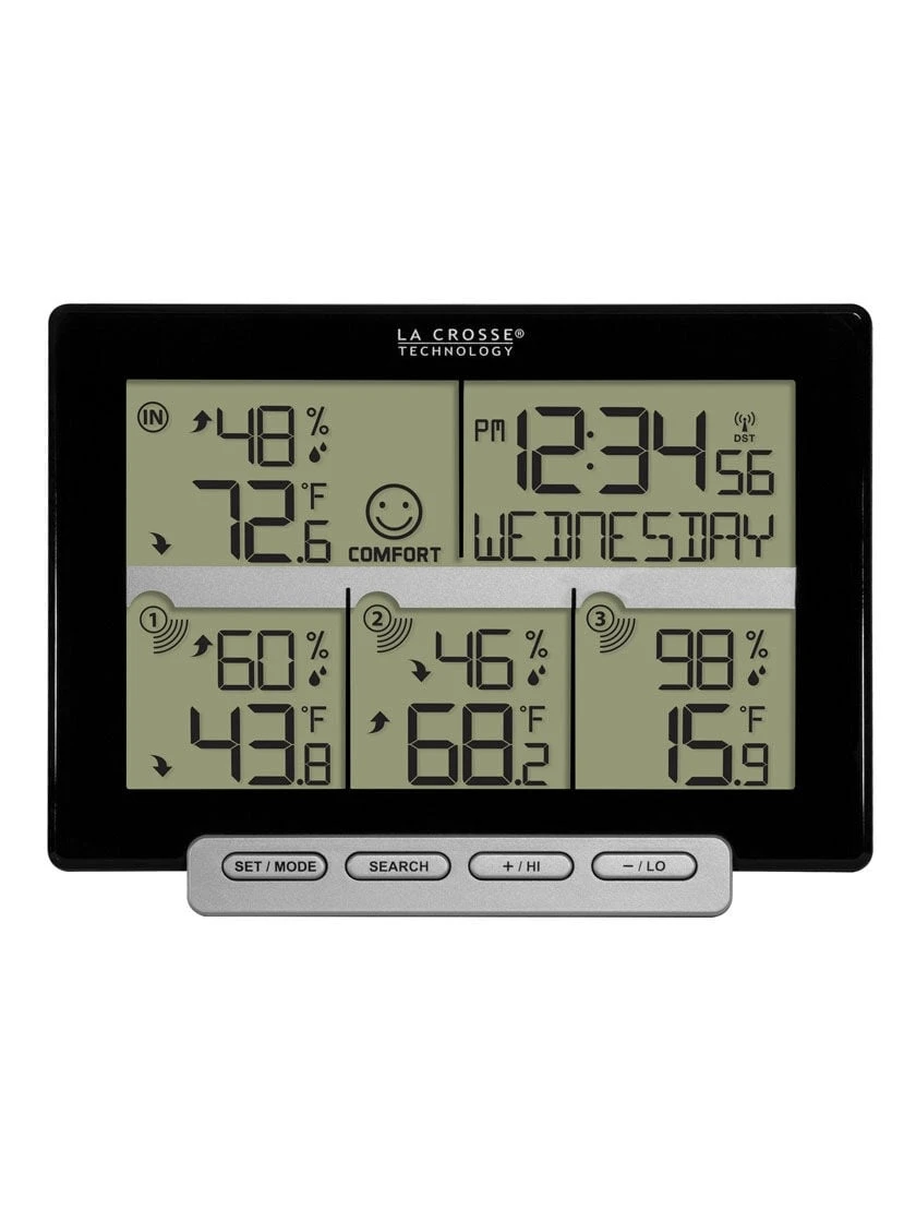 La Crosse 308-1412-3TX-INT Wireless Weather Station With 3 Sensors 5 La Crosse 308-1412-3TX-INT Wireless Weather Station With 3 Sensors - Image 3