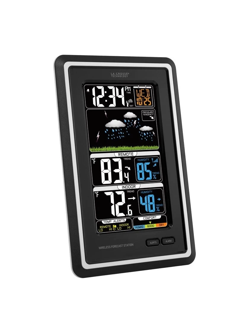 La Crosse Wireless Vertical Color Forecast Station 3 La Crosse Wireless Vertical Color Forecast Station