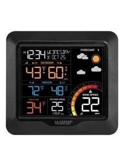 La Crosse Color Wind Speed Weather Station -Garden Supplies Sales 8599464 01v