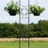 Achla Designs Square-on-Squares Double Pole Trellis -Garden Supplies Sales 8599483 01V tif