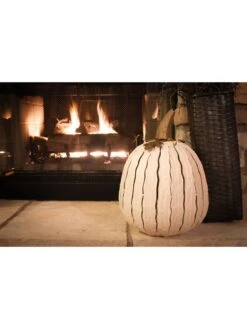 Desert Steel Pumpkin Luminary, Tall -Garden Supplies Sales 8599559 06v