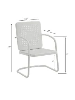 Crosley Bates Chairs, Set Of 2 10 Crosley Bates Chairs, Set Of 2 -Garden Supplies Sales 8599628 05v