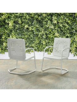 Crosley Bates Chairs, Set Of 2 9 Crosley Bates Chairs, Set Of 2 -Garden Supplies Sales 8599628 06v