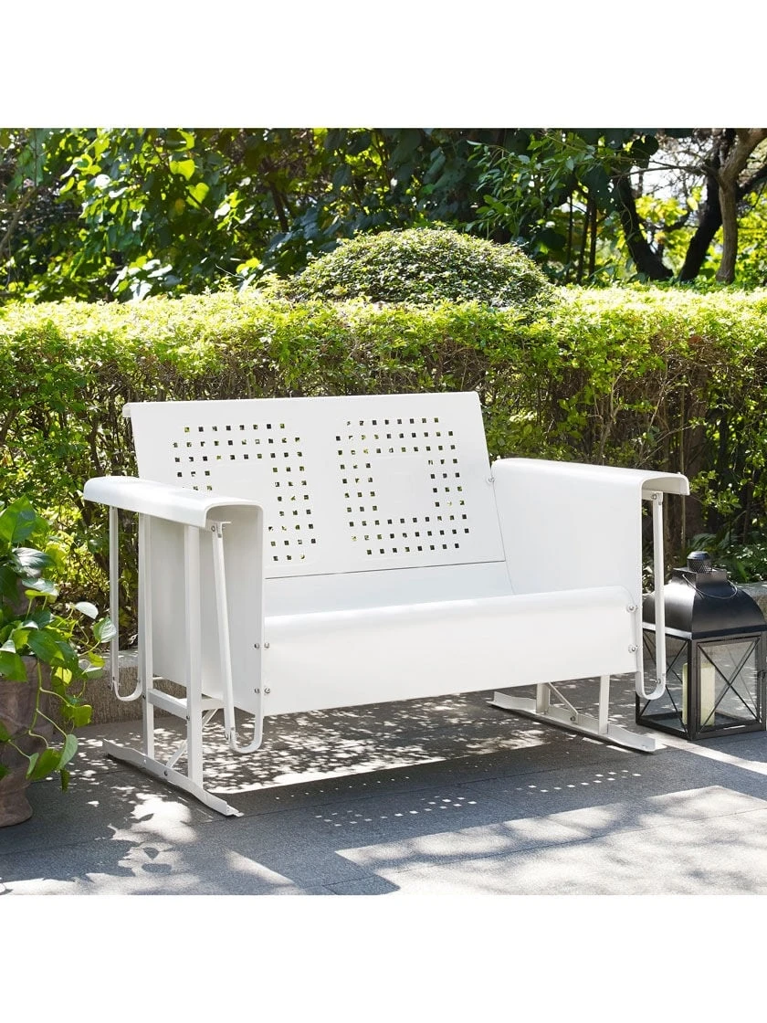 Crosley Bates Loveseat Glider 3 Crosley Bates Loveseat Glider