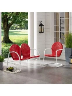 Crosley Griffith Loveseat & Chair Outdoor Seating Set -Garden Supplies Sales 8599634 03v
