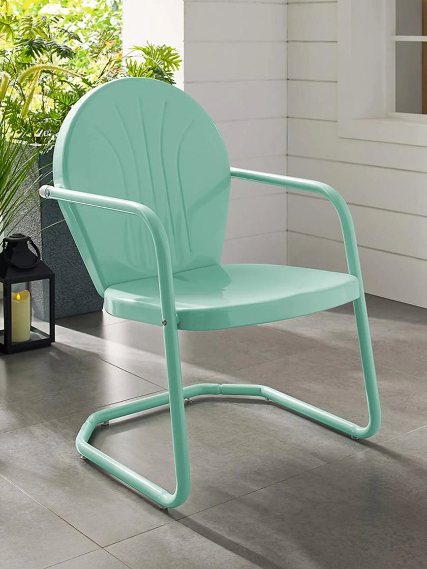 Crosley Griffith Metal Outdoor Chair 3 Crosley Griffith Metal Outdoor Chair
