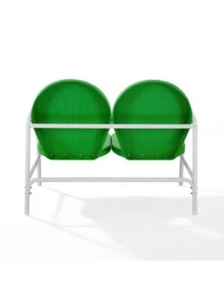 Crosley Griffith Metal Outdoor Loveseat -Garden Supplies Sales 8599643 04v