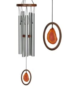 Agate Chime™, Large -Garden Supplies Sales 8599738 02v woodstock agate chime large brown