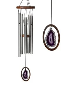 Agate Chime™, Large -Garden Supplies Sales 8599738 05v woodstock agate chime large purple