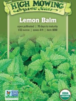 Lemon Balm Organic Seeds -Garden Supplies Sales 8599880 02V tif