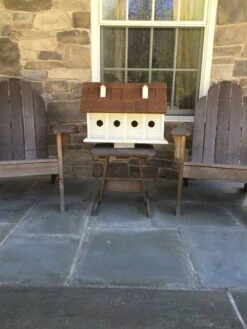 Martinsburg Manor Purple Martin House, 6 Room -Garden Supplies Sales 8600024 01v martinsburg manor purple martin house 6 room