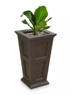 Fairfield Self-Watering Tall Patio Planters, 34” -Garden Supplies Sales 8600109 06V tif