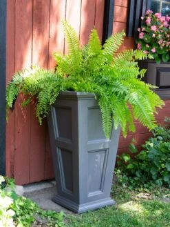 Fairfield Self-Watering Tall Patio Planters, 34” -Garden Supplies Sales 8600109 13V tif