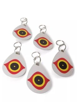 Bird Scare Reflective Bullseye Discs, Set Of 5 5 Bird Scare Reflective Bullseye Discs, Set Of 5 -Garden Supplies Sales 8600123 19353 tif