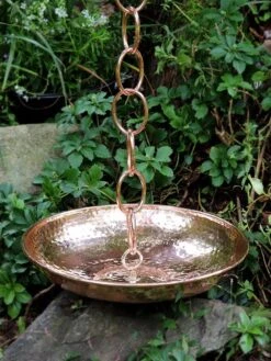 Rain Chain Basins -Garden Supplies Sales 8600211 01V rain chain basins copper
