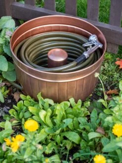 Classic Copper Hose Pot -Garden Supplies Sales 8600238 0059