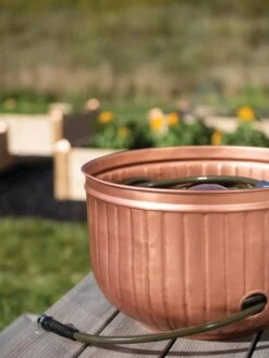 Classic Copper Hose Pot -Garden Supplies Sales 8600238 0630 tif