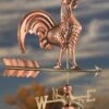 Rooster Copper Weathervane -Garden Supplies Sales 8600283 01v rooster copper weathervane