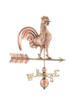 Rooster Copper Weathervane -Garden Supplies Sales 8600283 04v