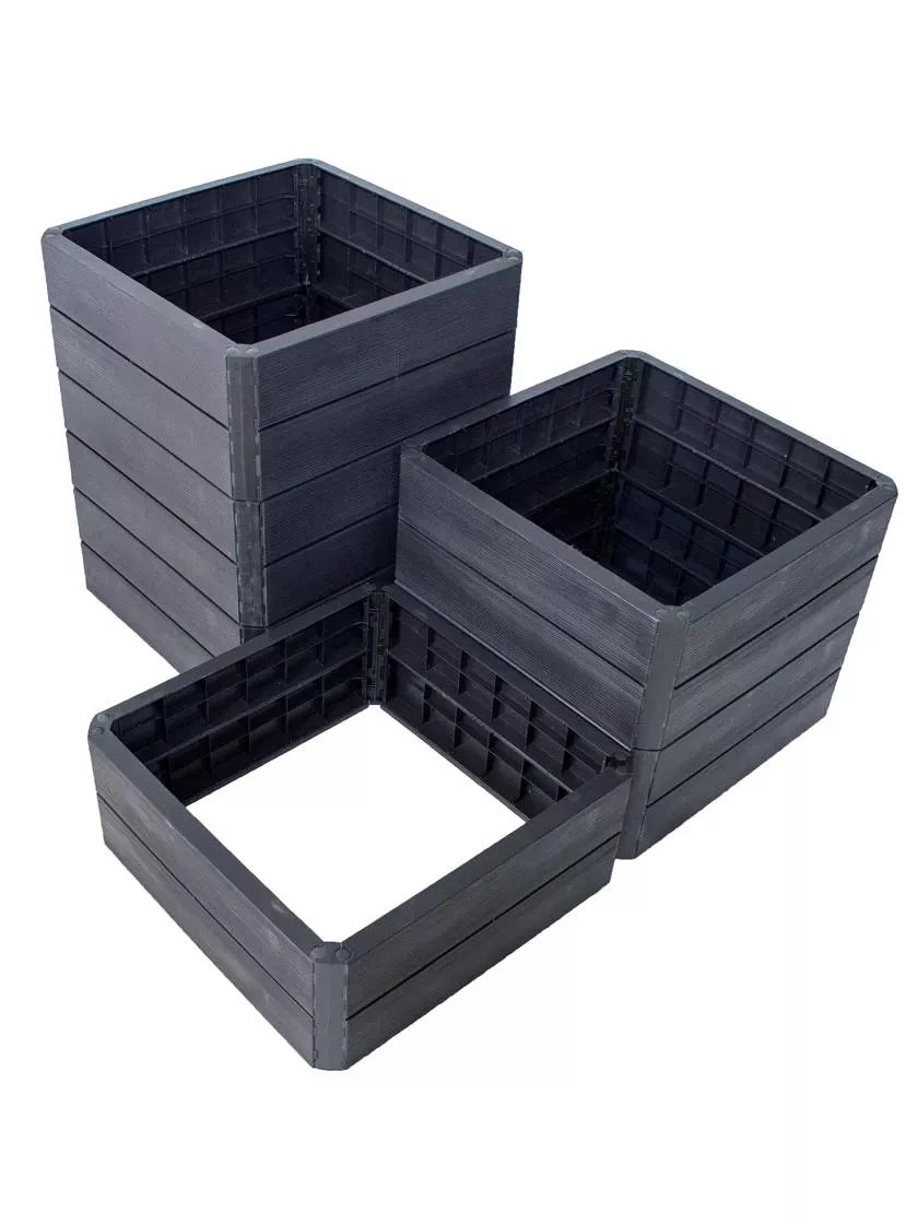 Ergo Quadro Stacking Raised Beds 3 Ergo Quadro Stacking Raised Beds