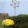 Feather Staked Wind Spinner, 22" 2 Feather Staked Wind Spinner, 22" -Garden Supplies Sales 8600480 02V tif