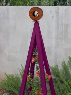 Bird Cafe + Akoris Garden Tuteur Sr. 17 Bird Cafe + Akoris Garden Tuteur Sr. -Garden Supplies Sales 8600525 01v bird cafe akoris garden tuteur aubergine