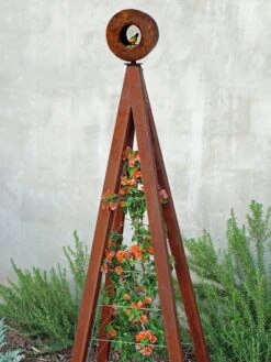 Bird Cafe + Akoris Garden Tuteur Jr. -Garden Supplies Sales 8600525 06v bird cafe akoris garden tuteur oxide 1