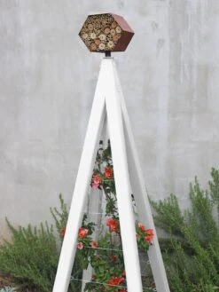 Bee Bungalow + Akoris Garden Tuteur Jr. 14 Bee Bungalow + Akoris Garden Tuteur Jr. -Garden Supplies Sales 8600532 03v bee bungalow akoris garden tuteur cloud white