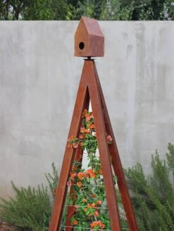 Bird Bungalow + Akoris Garden Tuteur Sr. -Garden Supplies Sales 8600538 06v bird bungallow akoris garden tuteur oxide