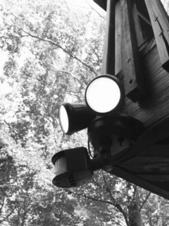 MAXSA®Solar Dual Head LED Motion Activated Light -Garden Supplies Sales 8605650 01v