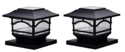 Solar Post Cap Railing Light 2-Pack -Garden Supplies Sales 8608699 03V tif