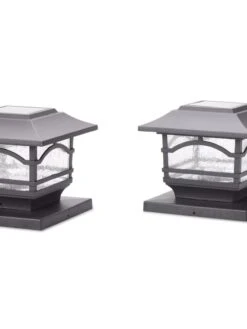 Solar Post Cap Railing Light 2-Pack -Garden Supplies Sales 8608699 05V tif